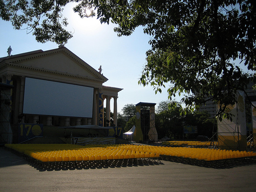 Zimny theater during Kinotavr open russian film festival