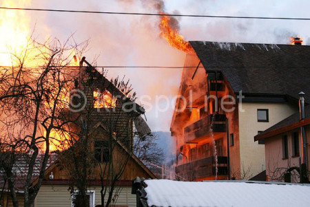 «Aibga» Hotel Fire in Krasnaya Polyana